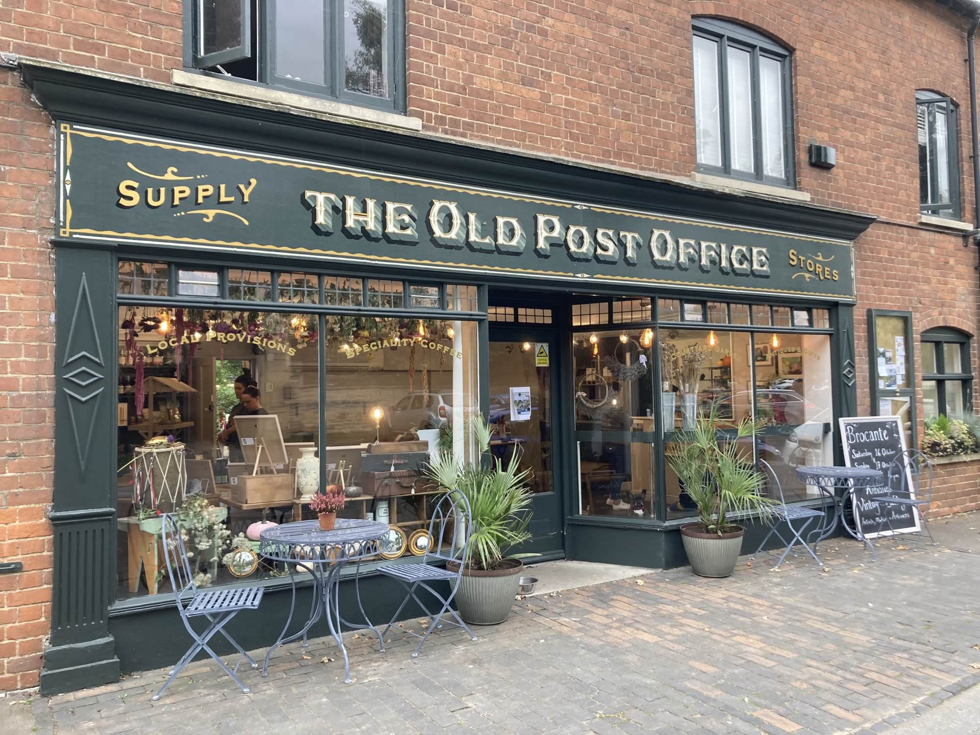 The Old Post Office Shop, Beckford cafe reviewed and visited
