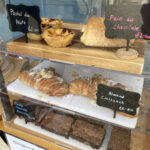 Pastry selection at The Baking Bird coffee van at Coombe Hill Farmshop