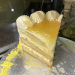 Lemon cake at Flavours in Evesham